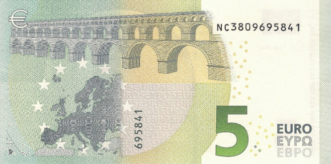 P26NC European Union 5 Euro (2013-Lagarde)